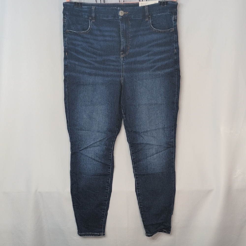 American Eagle Outfitters Dark Blue Skinny Jeans